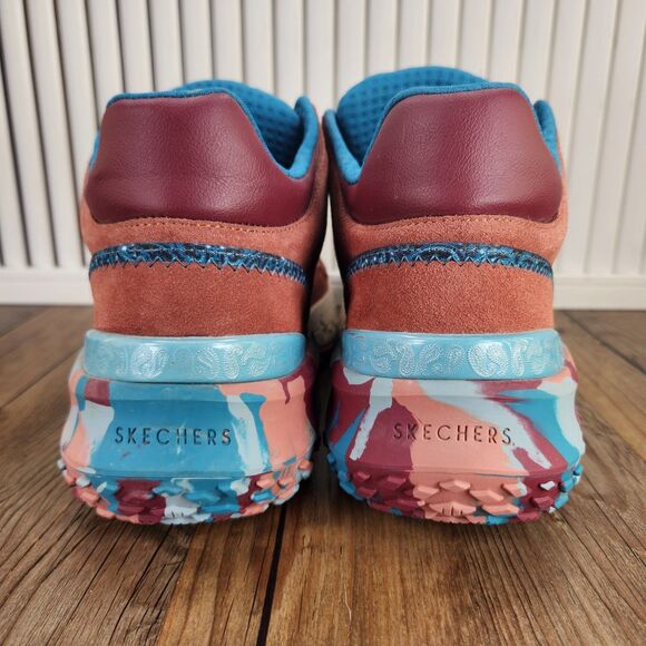 Skechers x Snoop Dogg Sizzle Buckets Blazed Trails Mens Size 10 Rust Suede Shoes - Picture 4 of 10